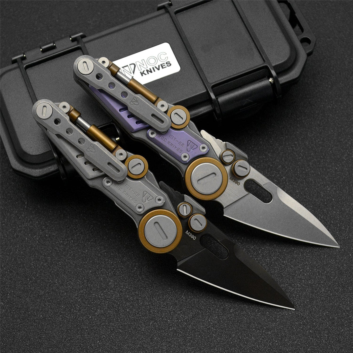 NOC MT22 Titanium Alloy Folding Knife - Tophatter Daily Deals