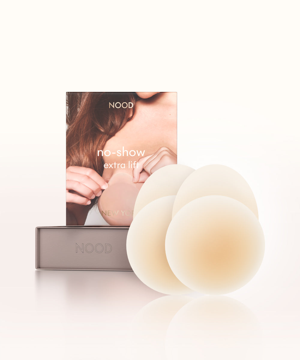 NOOD No-Show Extra Lift Reusable Nipple Covers Nood 3 Nipple Covers - Tophatter Daily Deals