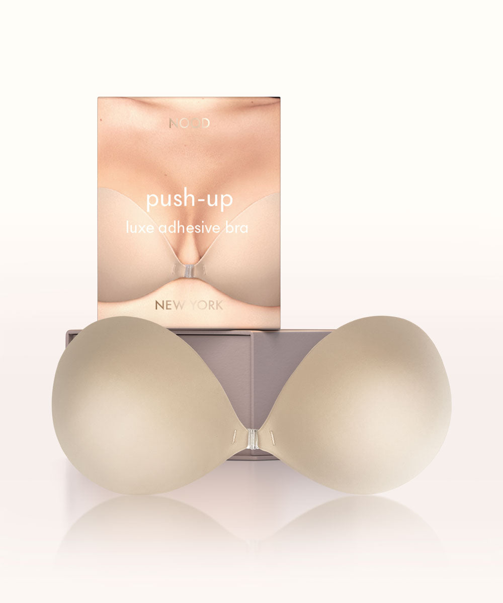 NOOD Reusable Push Up Adhesive Sticky Bra Nood 3 Sticky Bra - Tophatter Daily Deals