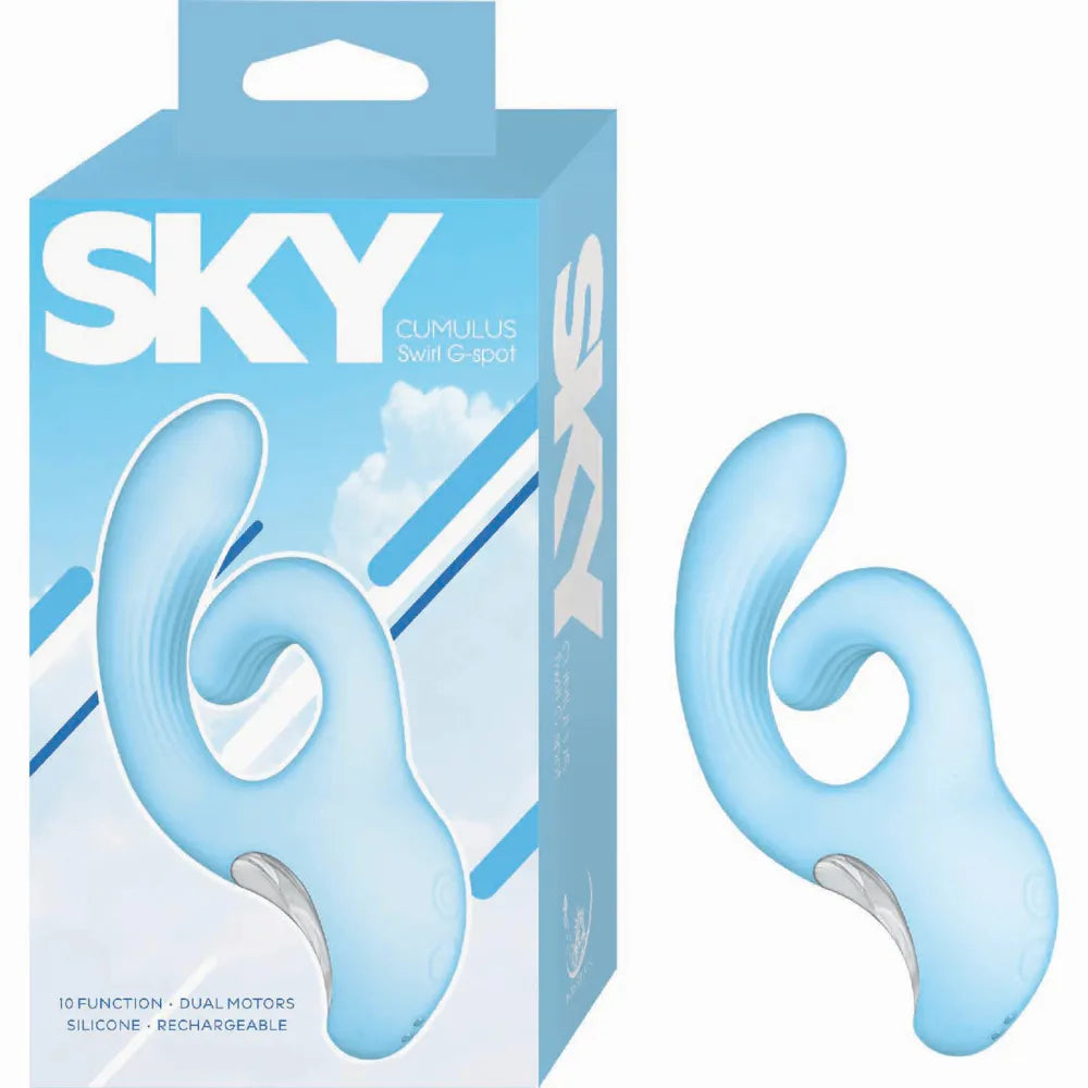 Nasstoys Sky Cumulus Swirl – USB Rechargeable G-Spot Vibrator > Vibrators > G-Spot - Tophatter Daily Deals
