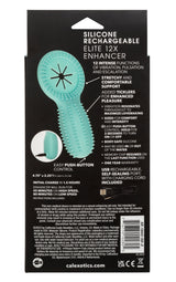 Elite 12X Enhancer – Rechargeable Vibrating Cock Ring with 12 Vibration Settings > Cock Ring > Vibrating - Tophatter Daily Deals