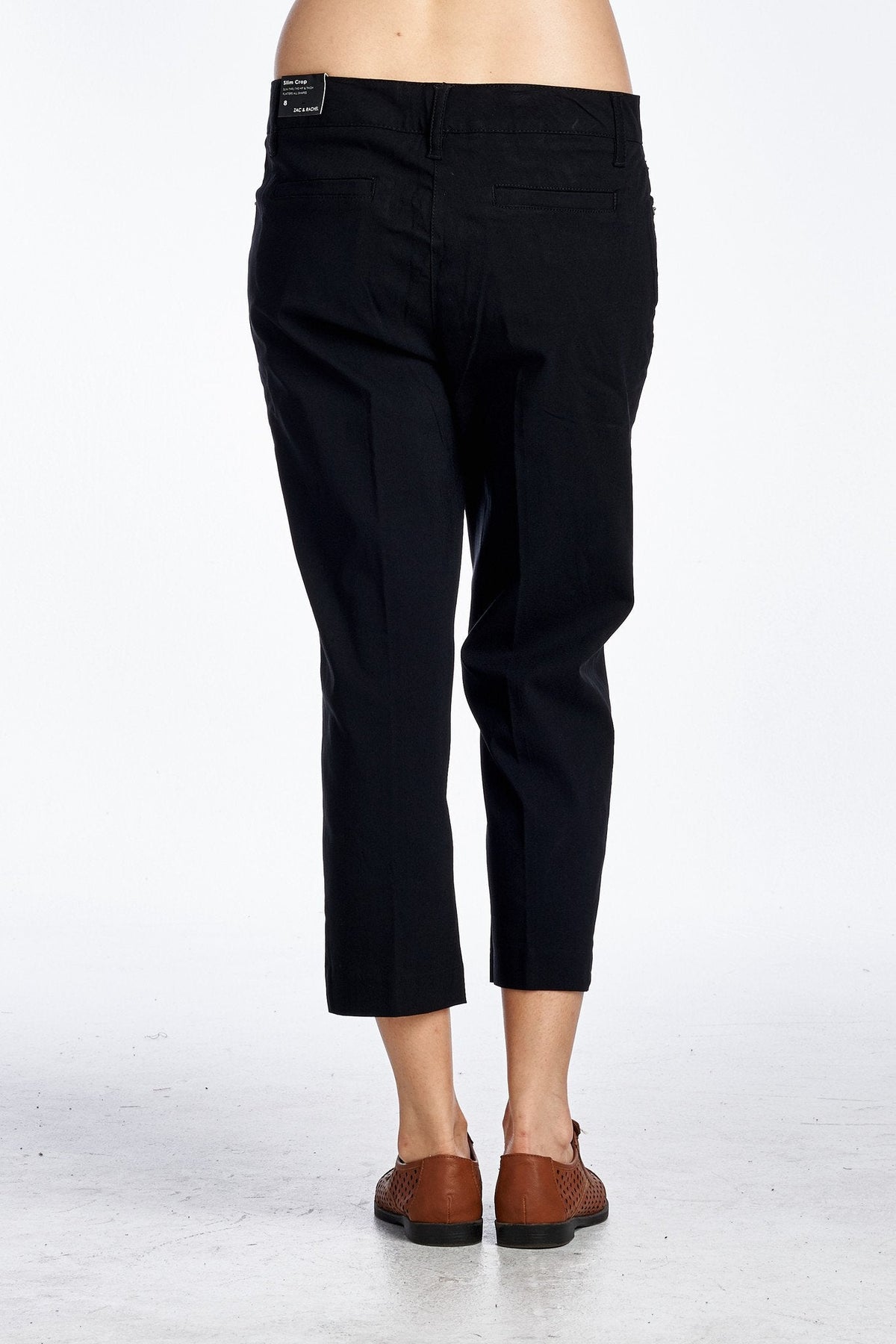 Women's Stretch Crop Pants Pants - Tophatter Daily Deals