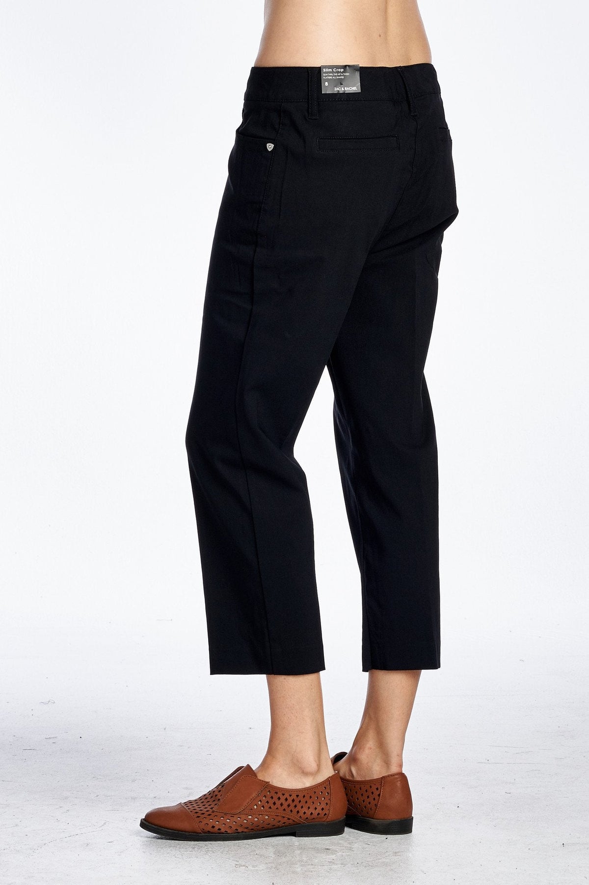 Women's Stretch Crop Pants Pants - Tophatter Daily Deals