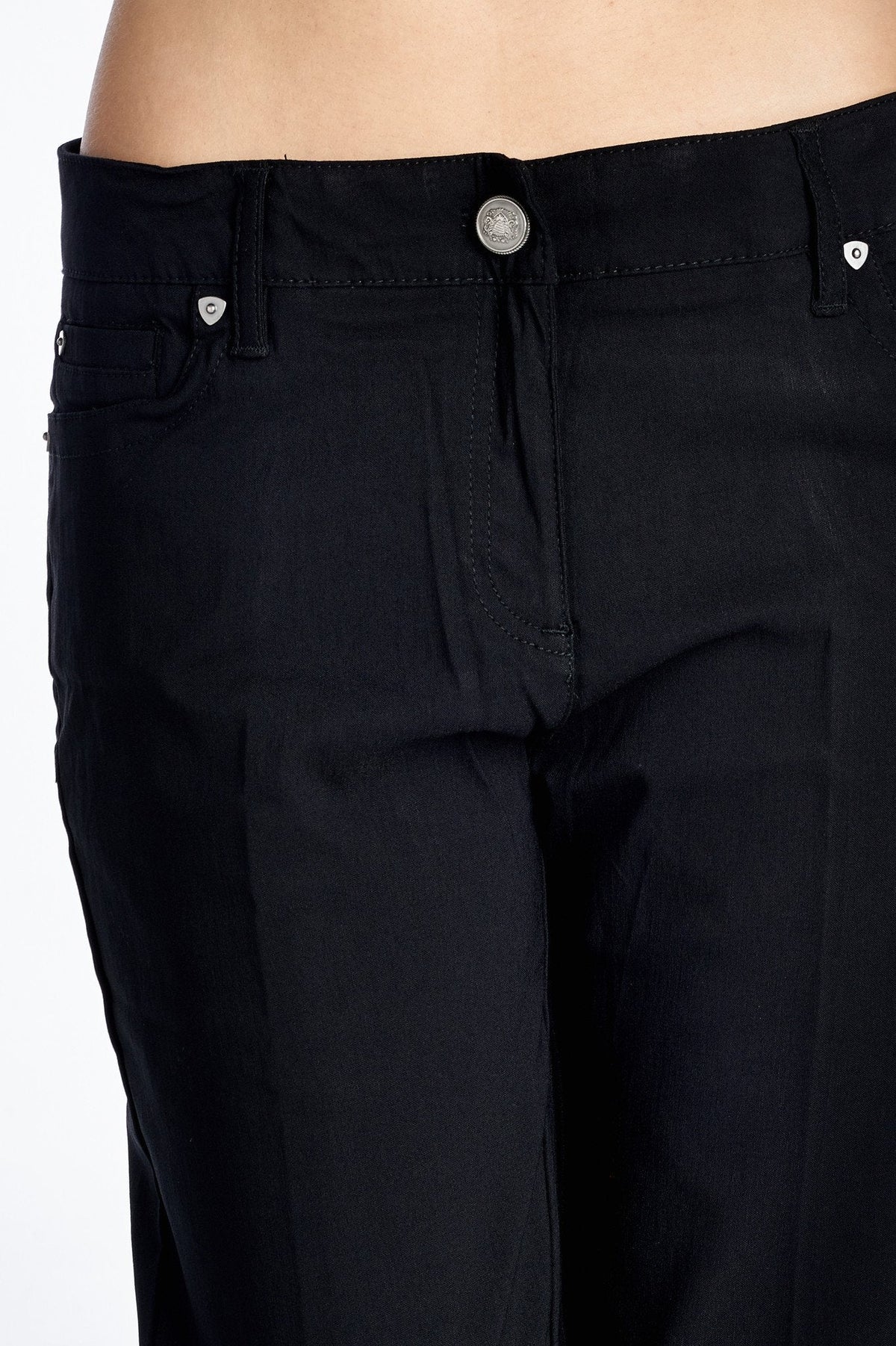 Women's Stretch Crop Pants Pants - Tophatter Daily Deals