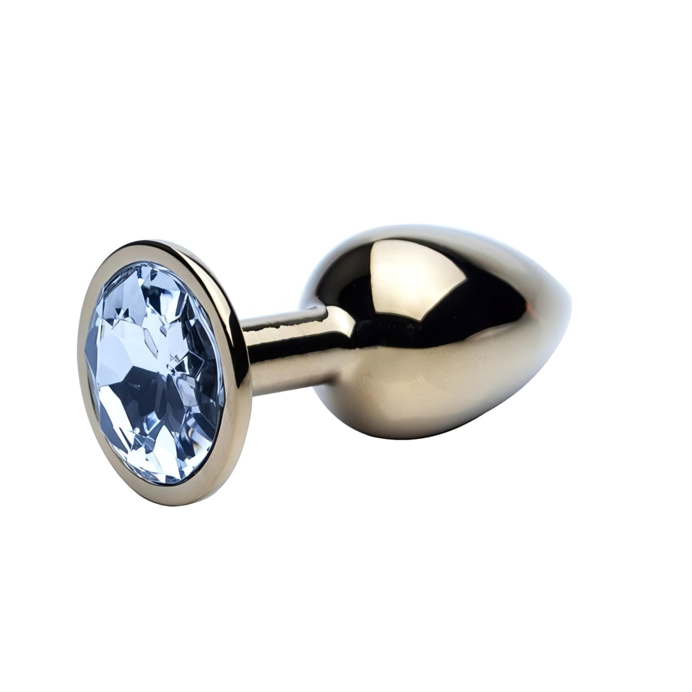 Precious Metals Gold Butt Plug Small – Luxury Jewel Anal Plug > Anal Range > Jewel Butt Plugs - Tophatter Daily Deals