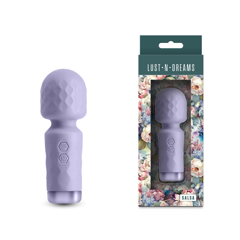 Lust N Dreams Salsa Lavender Mini Massage Wand 11.5 Centimeter > Sex Toys > Mini Massagers - Tophatter Daily Deals