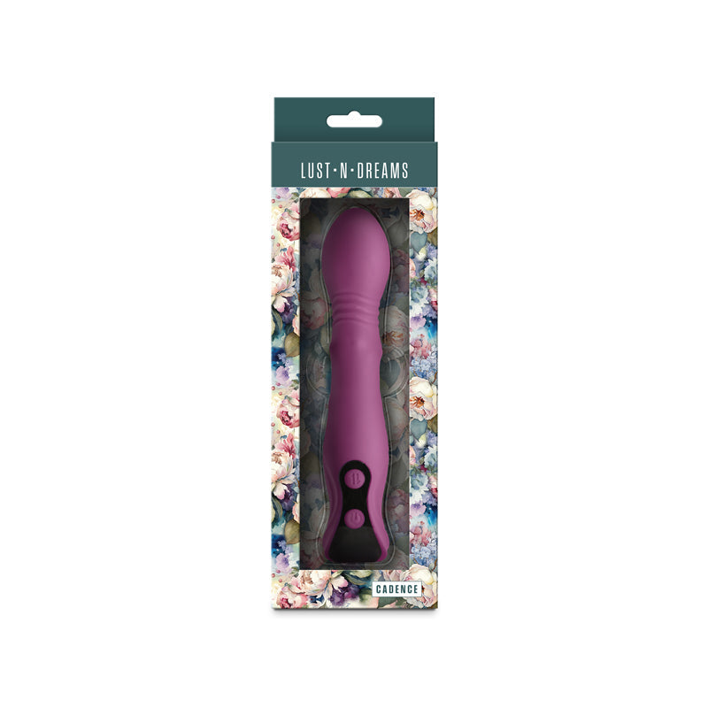 Lust N Dreams Cadence Blush 18.2 Centimeter Thrusting and Sliding Vibrator > Dildos > Thrusting Dildos - Tophatter Daily Deals