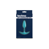 Techno Trance Blue 10.9 cm Butt Plug App Control > Anal Range > Vibrating Butt Plugs - Tophatter Daily Deals
