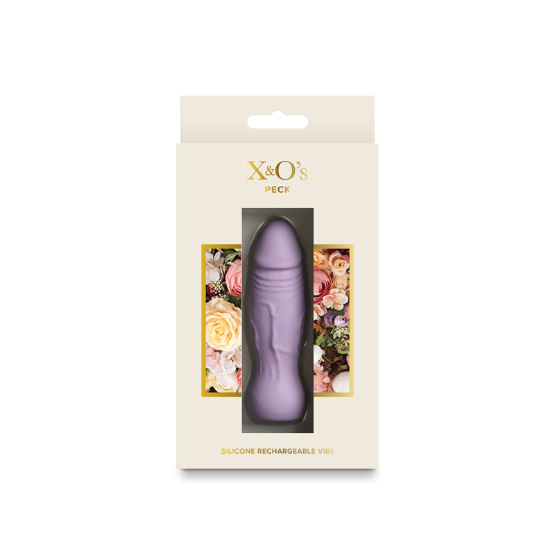 NS Novelties X and Os Embrace (Pink / Purple) – Waterproof Rechargeable Vibrator > Vibrators > Mini Vibrators - Tophatter Daily Deals