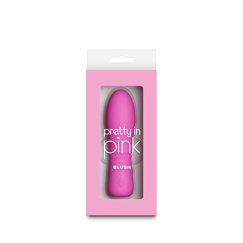 Pretty In Pink Blush – Waterproof 13 cm USB Rechargeable Vibrator > Vibrators > Standard Vibrators - Tophatter Daily Deals
