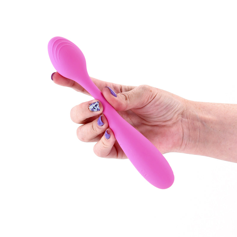 Pretty in Pink Rose – Waterproof USB Rechargeable Silicone Vibrator 19.4 cm > Vibrators > Standard Vibrators - Tophatter Daily Deals