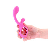Pretty In Pink Velvet – Waterproof USB Rechargeable Rabbit Vibrator 18.7 cm > Vibrators > Ladies > Rabbit - Tophatter Daily Deals