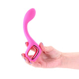 Pretty In Pink Lace – Waterproof USB Rechargeable G-Spot Vibrator 18.7 cm > Vibrators > G-Spot - Tophatter Daily Deals