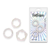 Fantasia Pearl Pearlescent Beaded Cock Rings Set of 3 Sizes – Flexible Cock Rings > Cock Ring > Sets - Tophatter Daily Deals