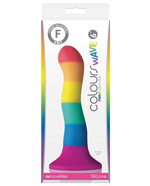 Colours Pride Edition 6" Wave Dildo Dildoes & Dongs - Tophatter Daily Deals