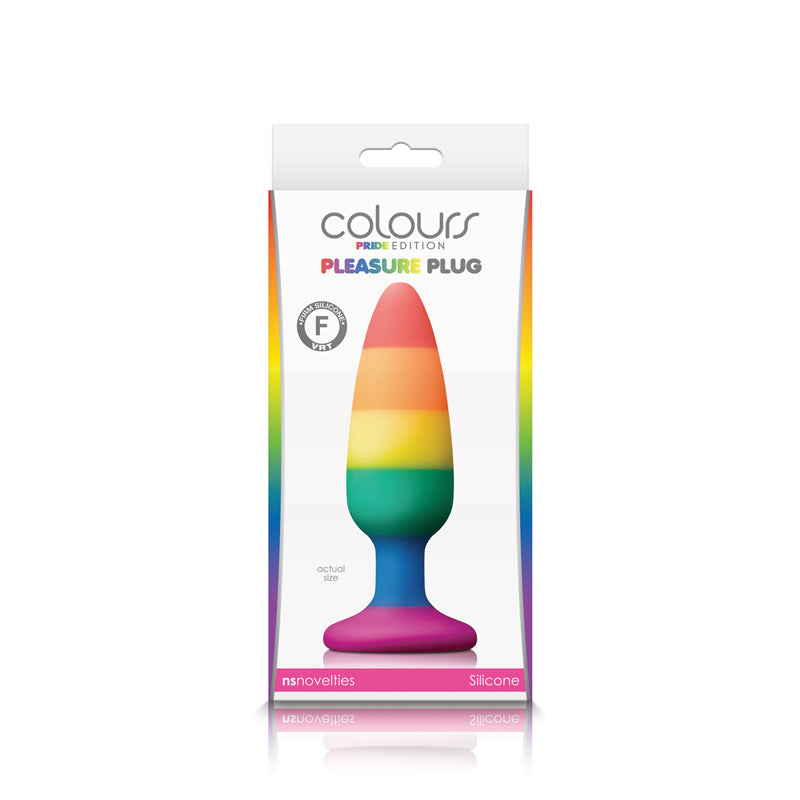 Colours Pride Edition Pleasure Plug Anal Plugs - Tophatter Daily Deals