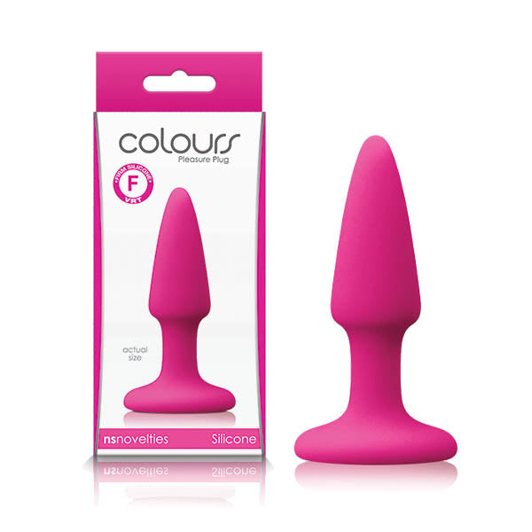 Colours Pleasures Mini – Silicone Butt Plug with Suction Cup Base > Anal Range > Butt Plugs - Tophatter Daily Deals