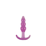 Jelly Rancher Ripple T-Plug – 10.9 cm Soft Body-Safe Butt Plug > Anal Range > Butt Plugs - Tophatter Daily Deals