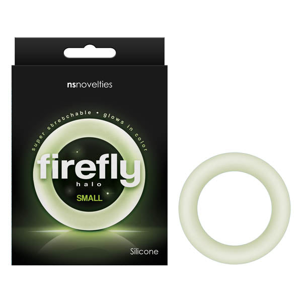 Firefly Halo (Glow in the Dark Clear) – Small 50mm Silicone Cock Ring > Cock Ring > Single - Tophatter Daily Deals