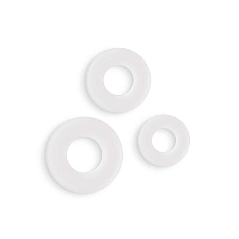 Firefly Bubble Rings Glow in the Dark Cock Rings Set of 3 > Cock Ring > Sets - Tophatter Daily Deals