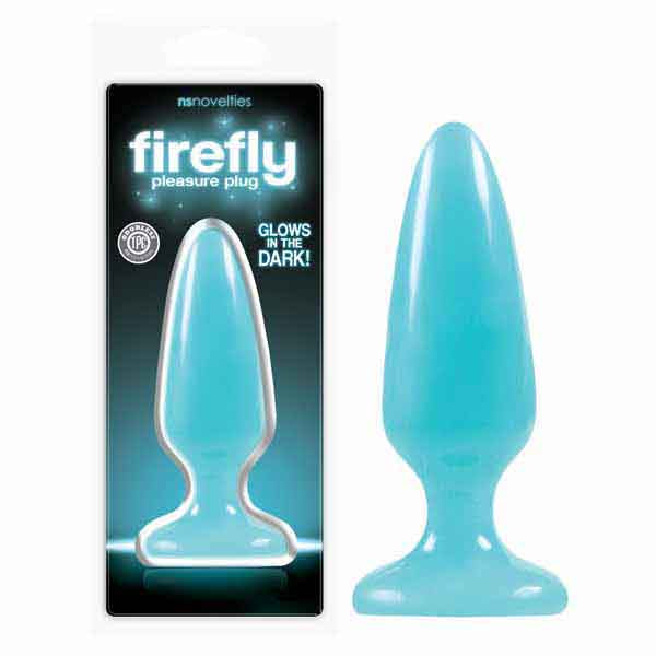 Firefly Glow-in-the-Dark Pleasure Plug 12.7 cm (5'') Medium Butt Plug > Anal Range > Butt Plugs - Tophatter Daily Deals