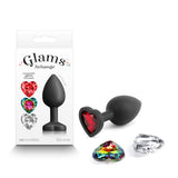 Glams Xchange Heart Small (Interchangeable Heart Gems) – Small Silicone Butt Plug > Anal Range > Jewel Butt Plugs - Tophatter Daily Deals