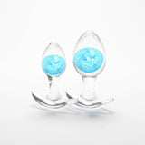 Glams Cosmic 2-Piece Trainer Kit (Clear) – Body-Safe Silicone Butt Plug Set > Anal Range > Butt Plug Kits - Tophatter Daily Deals