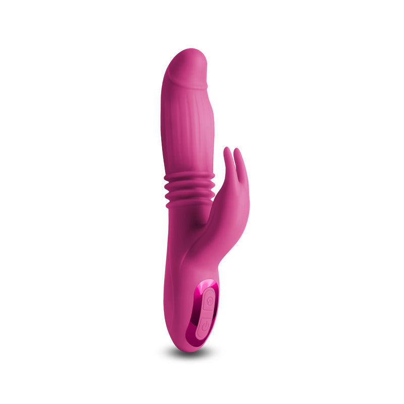 INYA Passion 22.2 cm Thrusting Rabbit Vibrator > Vibrators > Ladies > Rabbit Multi - Tophatter Daily Deals