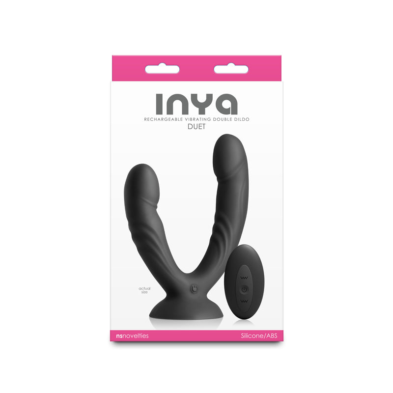 INYA Duet – Rechargeable Vibrating Double Dildo with Wireless Remote > Dildos > Double Dildos - Tophatter Daily Deals