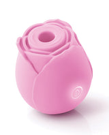 The Rose Rechargeable Suction Vibe Pink Sex Toys - Tophatter Daily Deals