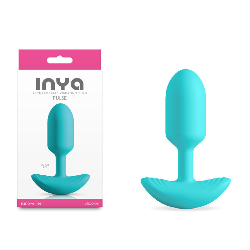 INYA Pulse – Waterproof 11 cm USB Rechargeable Vibrating Butt Plug > Anal Range > Vibrating Butt Plugs - Tophatter Daily Deals