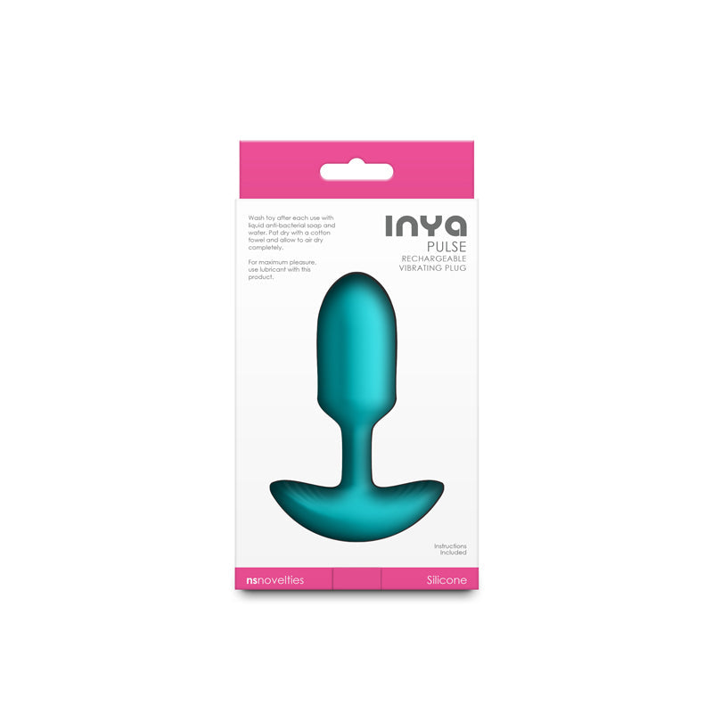 INYA Pulse – Waterproof 11 cm USB Rechargeable Vibrating Butt Plug > Anal Range > Vibrating Butt Plugs - Tophatter Daily Deals
