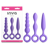 INYA Trio Kit – Silicone Anal Plug Set of 3 > Anal Range > Butt Plug Kits - Tophatter Daily Deals