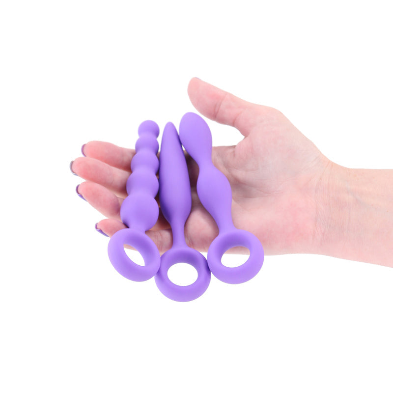 INYA Trio Kit – Silicone Anal Plug Set of 3 > Anal Range > Butt Plug Kits - Tophatter Daily Deals