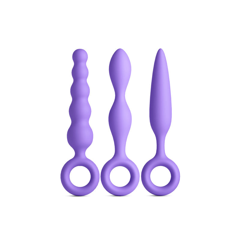 INYA Trio Kit – Silicone Anal Plug Set of 3 > Anal Range > Butt Plug Kits - Tophatter Daily Deals