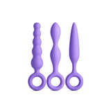 INYA Trio Kit – Silicone Anal Plug Set of 3 > Anal Range > Butt Plug Kits - Tophatter Daily Deals