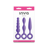 INYA Trio Kit – Silicone Anal Plug Set of 3 > Anal Range > Butt Plug Kits - Tophatter Daily Deals