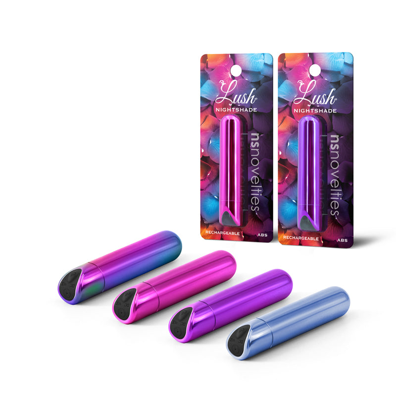 Lush Nightshade 8.9 cm Multicolour Bullet > Vibrators > Mini Vibrators - Tophatter Daily Deals