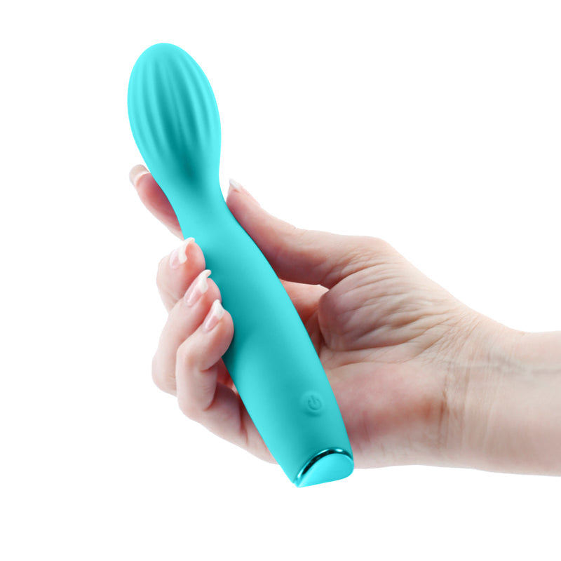 Revel Pixie - Teal 17.3 cm Vibrator > Sex Toys For Ladies > G-Spot Vibrators - Tophatter Daily Deals