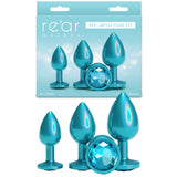 Rear Assets Trainer Kit – Set of 3 Chrome-Plated Butt Plugs > Anal Range > Jewel Butt Plugs - Tophatter Daily Deals