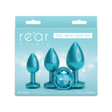 Rear Assets Trainer Kit – Set of 3 Chrome-Plated Butt Plugs > Anal Range > Jewel Butt Plugs - Tophatter Daily Deals