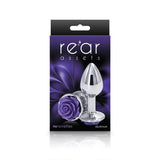 Rear Assets Rose Small (Purple) – 7.6 cm Metal Butt Plug > Anal Range > Jewel Butt Plugs - Tophatter Daily Deals