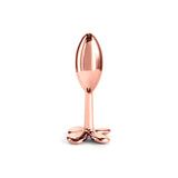 Rear Assets Clover Metallic Butt Plug 9.2 cm Rose Gold > Anal Range > Butt Plugs - Tophatter Daily Deals