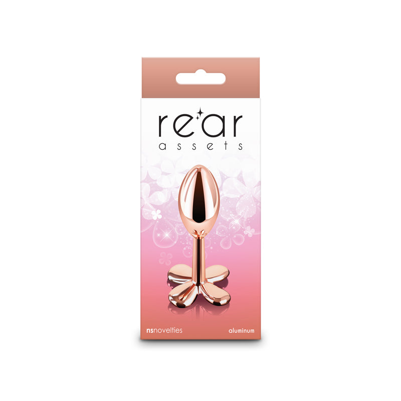 Rear Assets Clover Metallic Butt Plug 9.2 cm Rose Gold > Anal Range > Butt Plugs - Tophatter Daily Deals