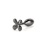 Rear Assets Clover Gunmetal 9.2 cm Metallic Butt Plug > Anal Range > Butt Plugs - Tophatter Daily Deals
