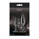 Rear Assets Tapered Trainer Kit – Lightweight Aluminium Butt Plug Set of 2 Sizes > Anal Range > Butt Plug Kits - Tophatter Daily Deals