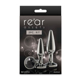 Rear Assets Tapered Trainer Kit – Lightweight Aluminium Butt Plug Set of 2 Sizes > Anal Range > Butt Plug Kits - Tophatter Daily Deals