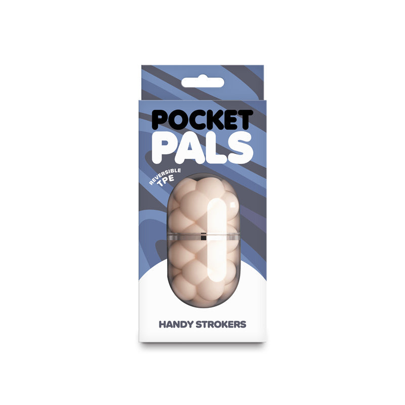 Pocket Pals Bubbles Mini Stroker – Travel-Friendly Reversible TPE Stroker > Sex Toys For Men > Masturbators Cup - Tophatter Daily Deals