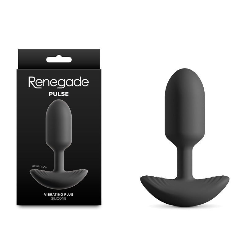 Renegade Pulse – Waterproof USB Rechargeable 11 cm Vibrating Butt Plug > Anal Range > Vibrating Butt Plugs - Tophatter Daily Deals