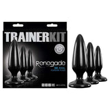 Renegade Pleasure Plug Trainer Kit – 3pc Tapered Butt Plug Set > Anal Range > Butt Plug Kits - Tophatter Daily Deals